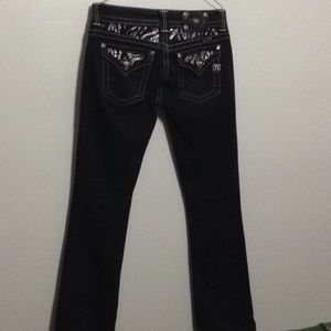 Black Miss Me boot cut Size 28